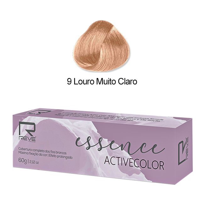 Essence ActiveColor 9 – Louro Muito Claro | 60g