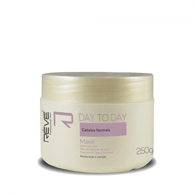 Day To Day Máscara Hidratante Para Cabelos Normais 250g