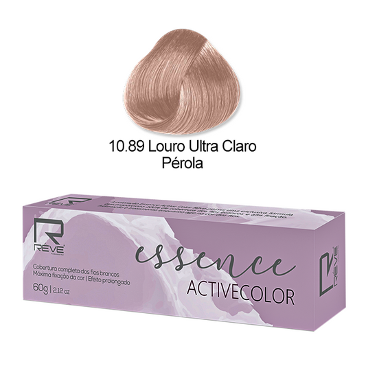 Essence ActiveColor 10.89 – Louro Ultra Claro Pérola | 60g