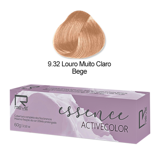 Essence ActiveColor 9.32 – Louro Muito Claro Bege | 60g