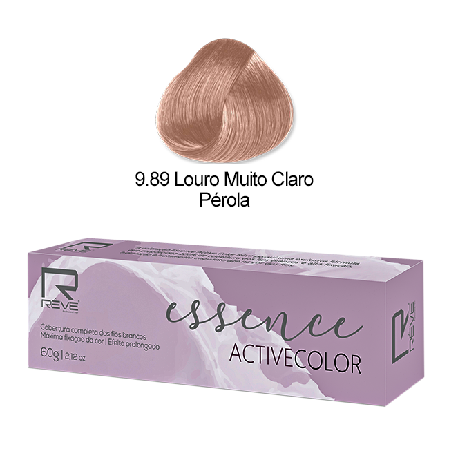 Essence ActiveColor 9.89 – Louro Muito Claro Pérola | 60g