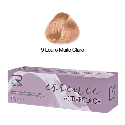 Essence ActiveColor 9 – Louro Muito Claro | 60g