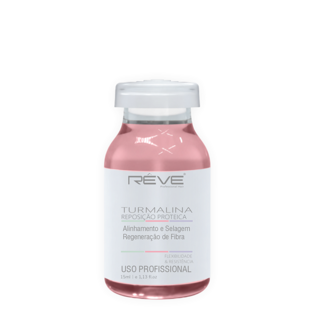 AMPOLA TURMALINA REPOSIÇÃO PROTEICA 15 ML
