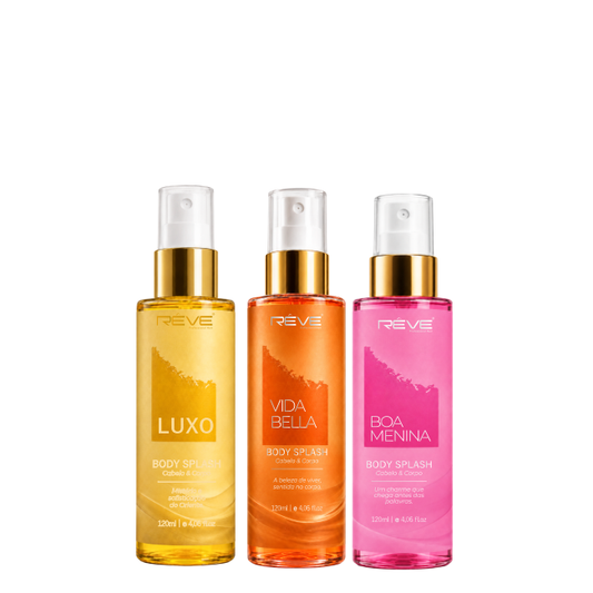 kit Body Splash Cabelo & Corpo 120 ml
