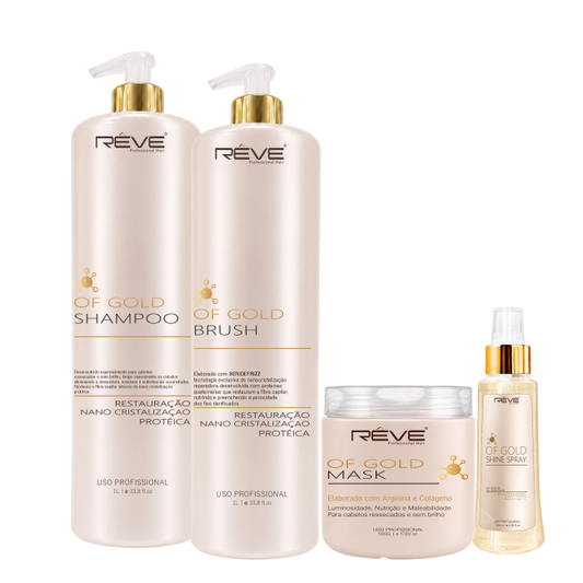 Kit Realinhamento Capilar Off Gold