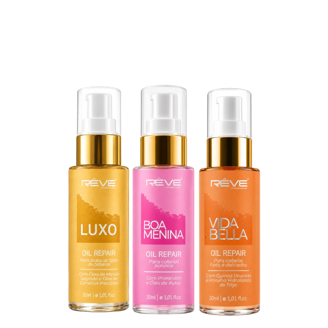 KIT OIL REPAIR – 3 ÓLEOS REPARADORES 30 ML