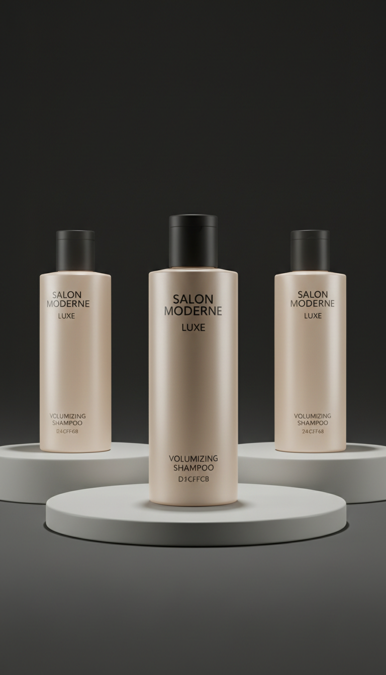 Shampoo volumizador com extrato de seda