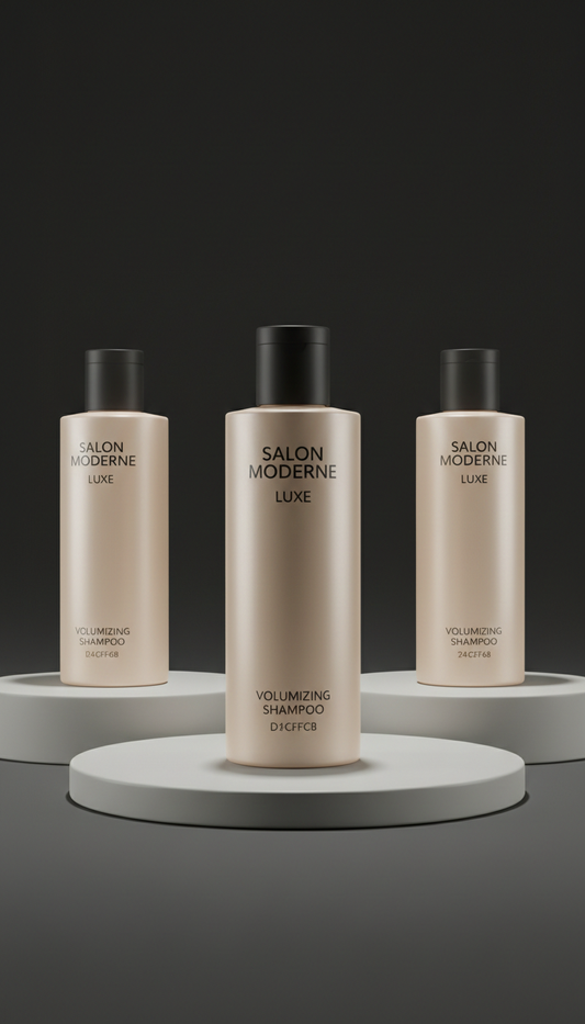 Shampoo volumizador com extrato de seda