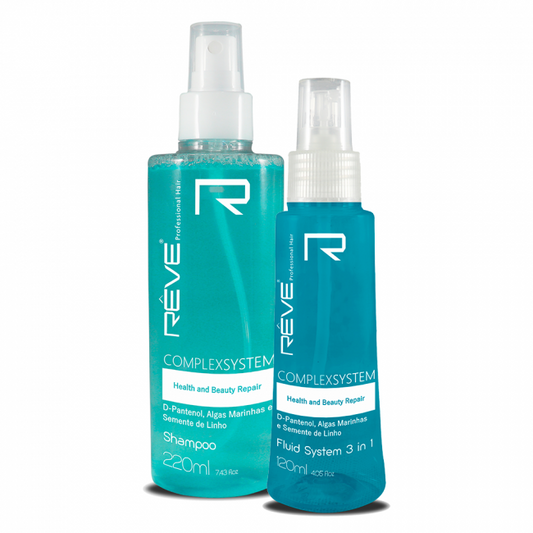 Kit Complex System Shampoo 220ml + Fluid System 120ml