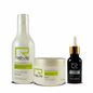 Kit Cronograma Capilar Home Care + 1 Óleo Essencial 30ml Gerânio