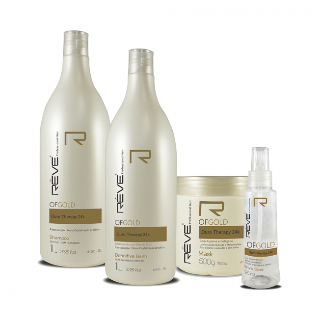 Kit Realinhamento Capilar Off Gold
