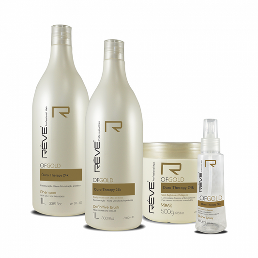 Kit Realinhamento Capilar Off Gold