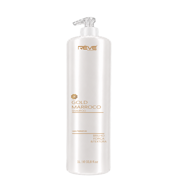 SHAMPOO GOLD MARROCCO – 1L | RÊVE PROFESSIONAL